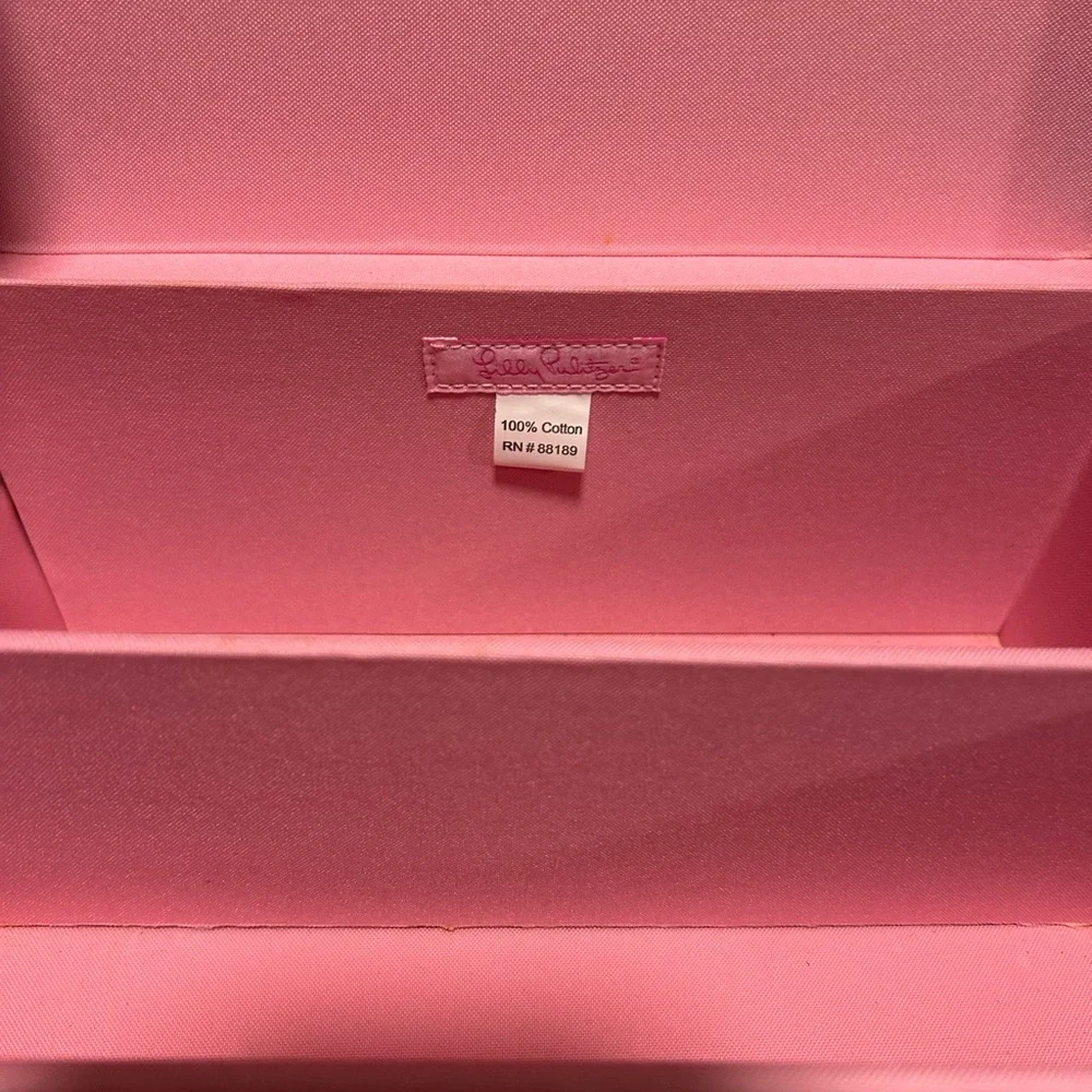 Lilly Pulitzer Floral Patterned Storage Box